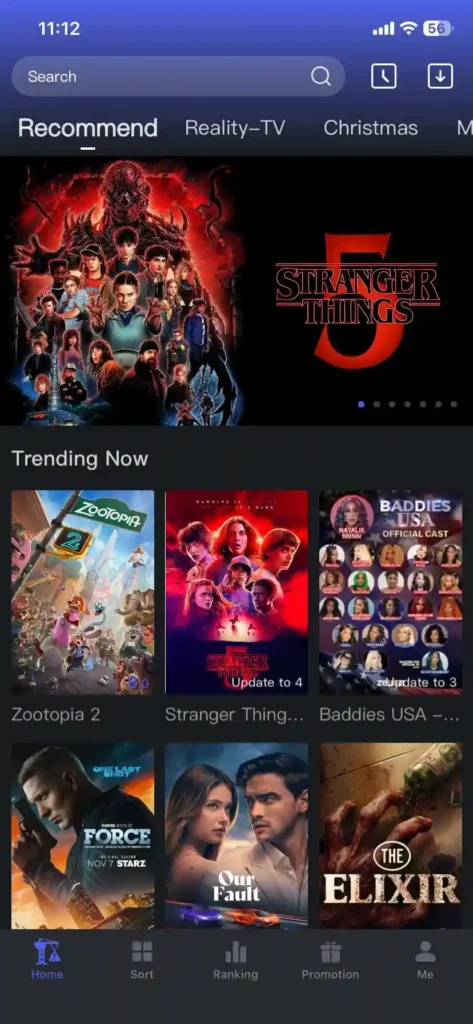 Construct Track Movie App 1